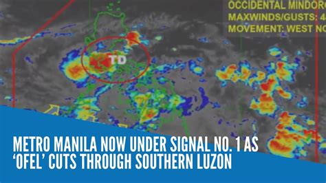 signal number metro manila today
